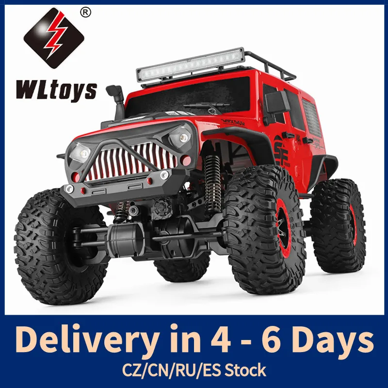 WLtoys 104311 RC Автомобиль 2 4G 1/10 4WD большой забавный автомобиль внедорожник матовый