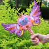 Kids Magic Wand Cute Pony Party Water Bubble Machine Gun Blower Toy Electric Magic Wedding Soap Bubble Pomperos Outdoor Toy 1