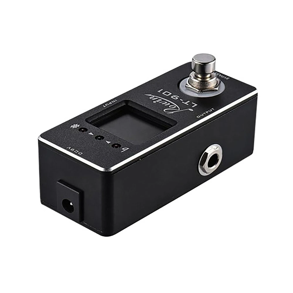 Тюнер для гитары Rowin Lt 901 педаль тюнера мини хроматический ЖК Дисплей True Bypass
