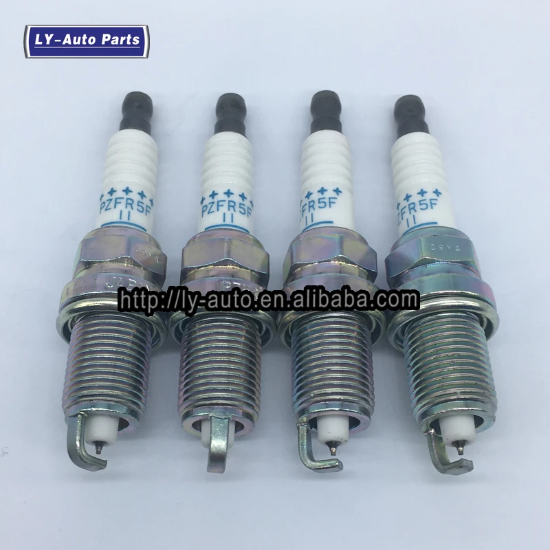 6 шт. лазерные Платиновые Свечи зажигания для Honda Acura Dodge Journey 2.4L 98079-5514N PZFR5F-11