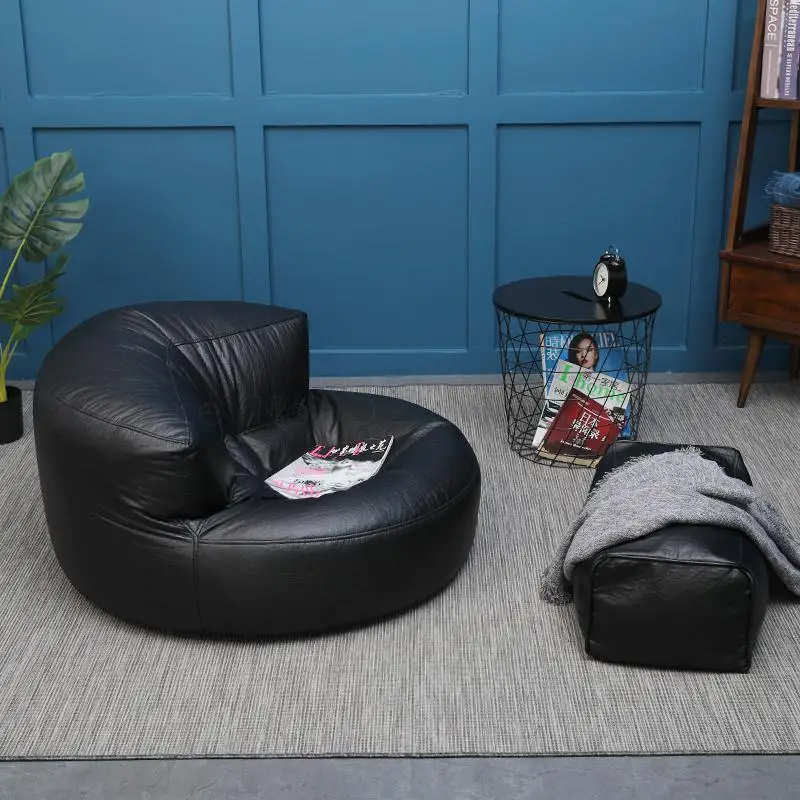 Nordic Couch Single Bedroom Reclining Chair Girl's Creative Balcony Small Sofa Tatami Net Red Ins Bean Bag |