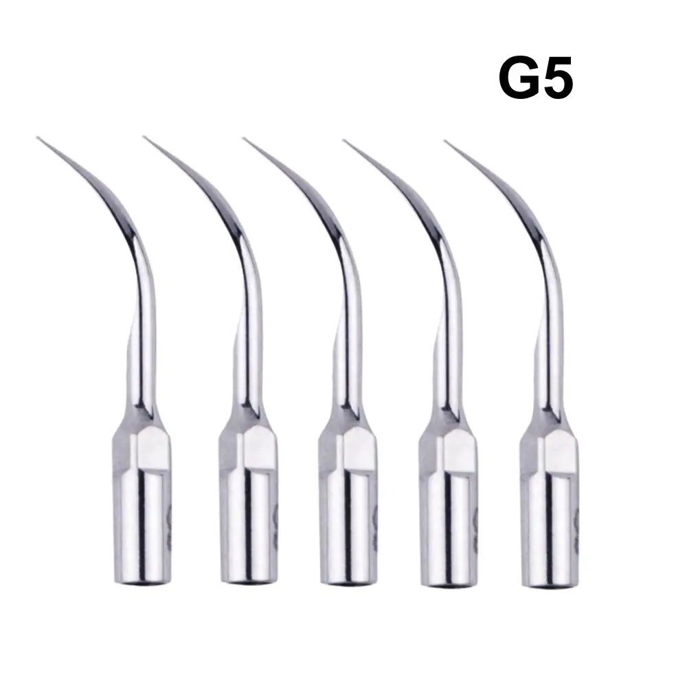 

5Pieces G5 Dental Ultrasonic Piezo Scaler Scaling Tips Hanpiece Fit EMS UDS