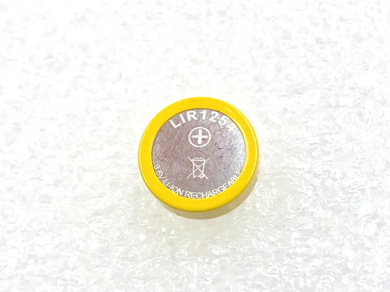 1 шт LIR1254 1254 литий-ионный аккумулятор 65MAH 3,6 V батарея Кнопка монета аккумуляторная батарея