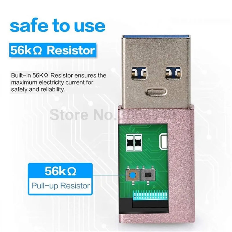 10 шт. USB 3,1 type C адаптер USB 3,0 папа-USB-C Женский адаптер конвертер для Macbook huawei P9 Xiaomi 4C Nexus 5X6 P