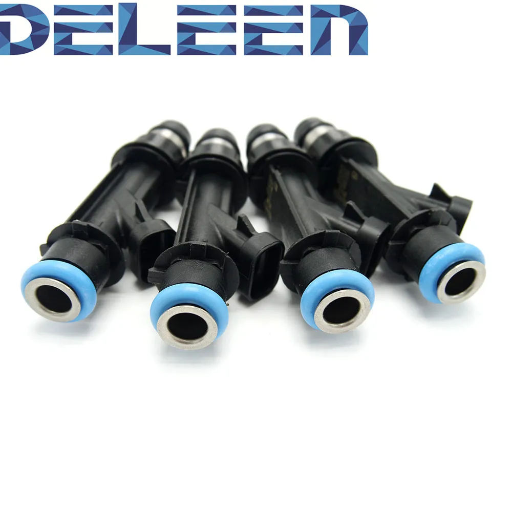 Deleen Set of 5 OEM Delphi Fuel Injectors For 2004 2007 Chevrolet