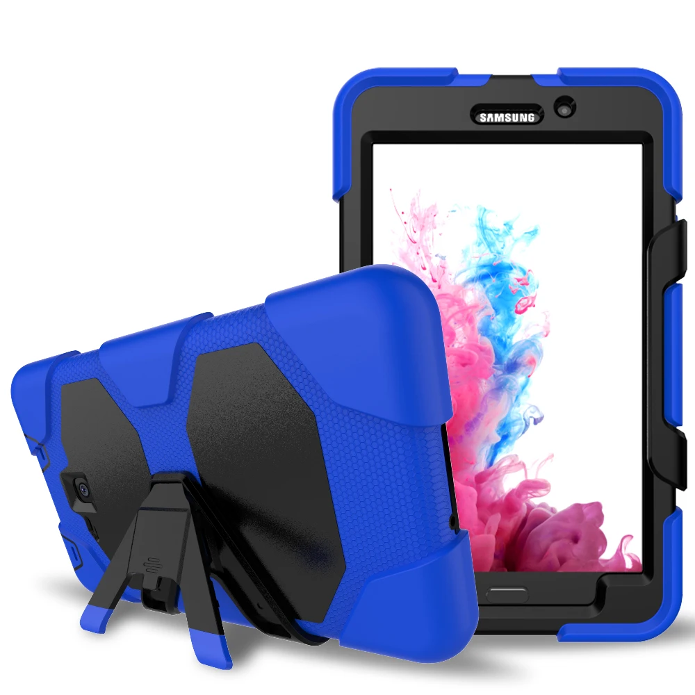 

for Samsung Galaxy Tab A 7.0 2016 SM-T280 SM-T285 Case Shockproof Heavy Duty Hybrid Case with Built-in Screen Protector Cover