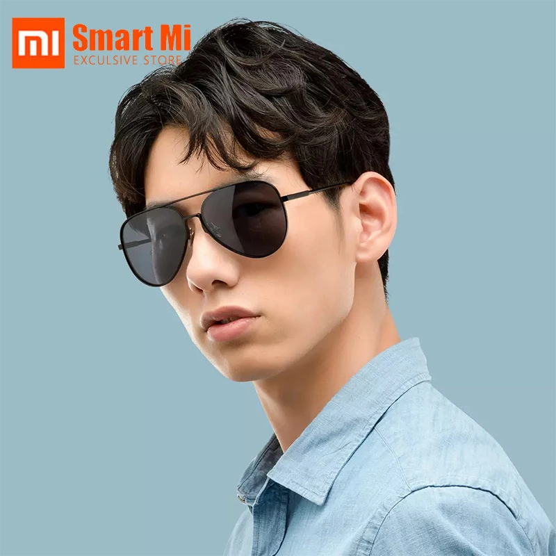 Xiaomi Mijia de sol de aviador con protección UV400, lentes con filtro de rayos ultravioleta, antideslumbrantes, 6 remoto inteligente| - AliExpress