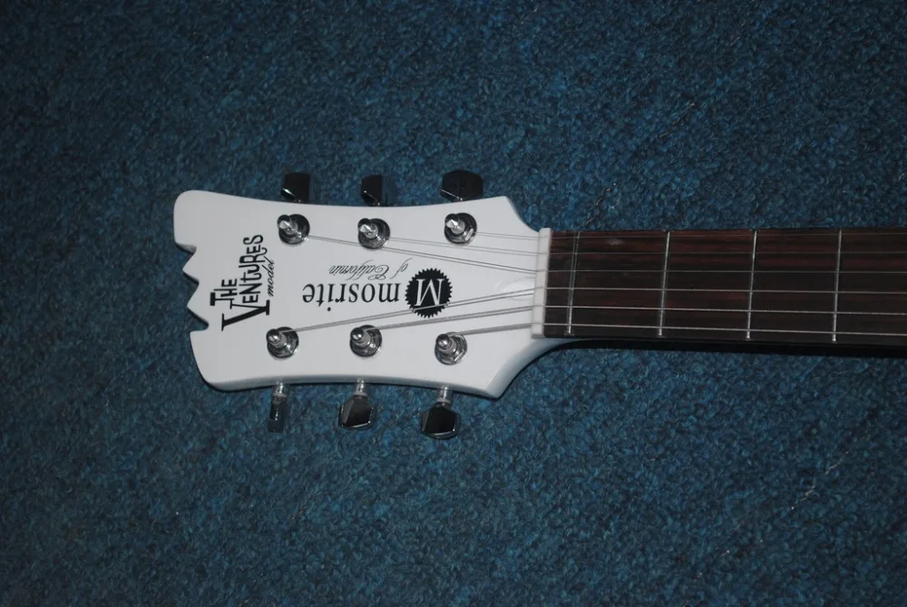 Новинка 2019 года + фабрика Mosrite 1965 Приключения II электрическая гитара smoer headstock P90