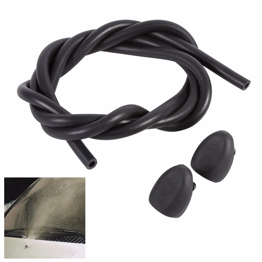 2 x Front Windscreen Water Wiper Nozzles Mist Washer Spray Jets