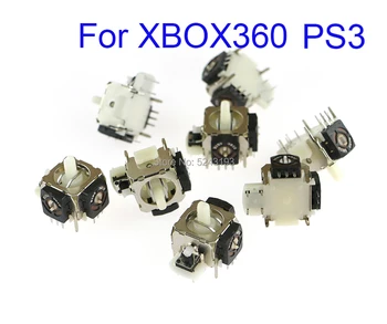 

100PCS 3D Analog Joystick For XBOX 360 PS3 Controller Joystick Replacement Wireless Controller Analog Sensor Axis Accessories