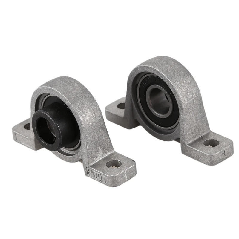 

2 Pcs Zinc Alloy 12mm Self-aligning Ball Bearing Pillow Block UP001