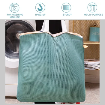 

Delicates Laundry Bag Wash Bag for Wahsing Machine Fine Mesh Netting Wash Bag with Zipper and Handle
