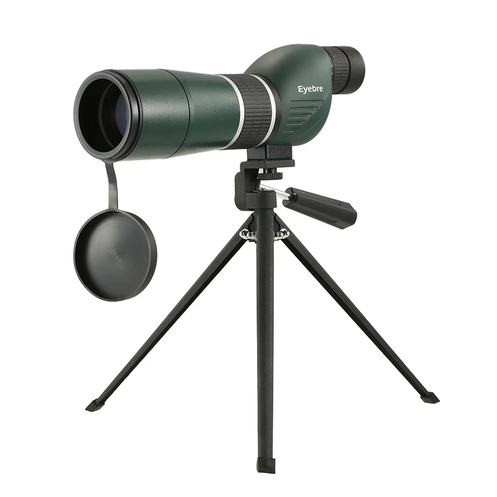 

Eyebre Hunting Telescope 20-60x60 Straight/Angled Spotting Scope with Tripod Portable Travel Scope Monocular Telescope with Case