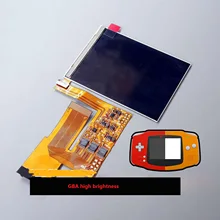 Замена ips lcd экран для игра Nintendo GBA консоль Регулируемая яркость lcd сенсорный экран для GameBoy Advance Ремонт Часть