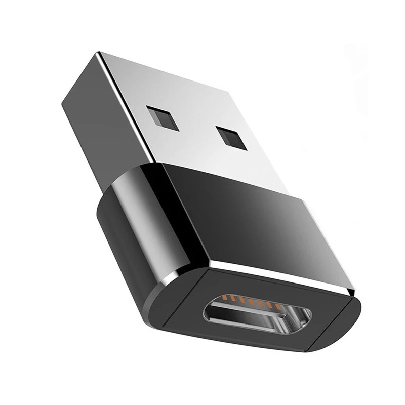 Mi ni USB к тип-c OTG адаптер USB-C женский сплиттер конвертер для samsung S10 Xiaomi mi 8t 9t USB OTG разъем type C адаптер - Цвет: 1PCS