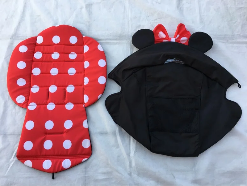 MomTan&reg; Stroller Accessories Seat Cushion Mattress & Canopy Sunvisor Sunshade For Babyzen Yoyo 2 Yoya Similar Stroller