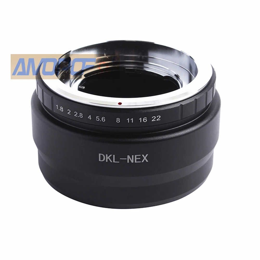 DKL-NEX Adaptador para Voigtlander Retina Lente de cámara de montaje para Sony E A7 A6000 