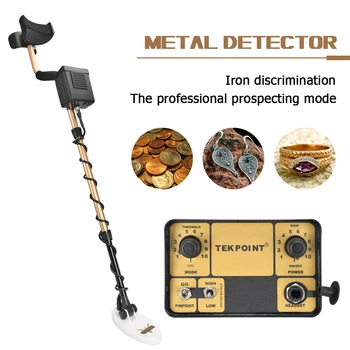 

Professional Metal Detector Finder Pinpointer High Sensitivity Jewelr Gold Treasure Detecting Tool Underground Metal Detector