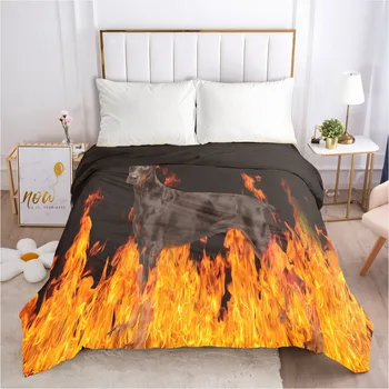 

3D Duvet Covers Custom Design Pet Dog Comforter Case Quilt Cover Bedding Sets Quilt Covers King Queen Twin Size Home Textile