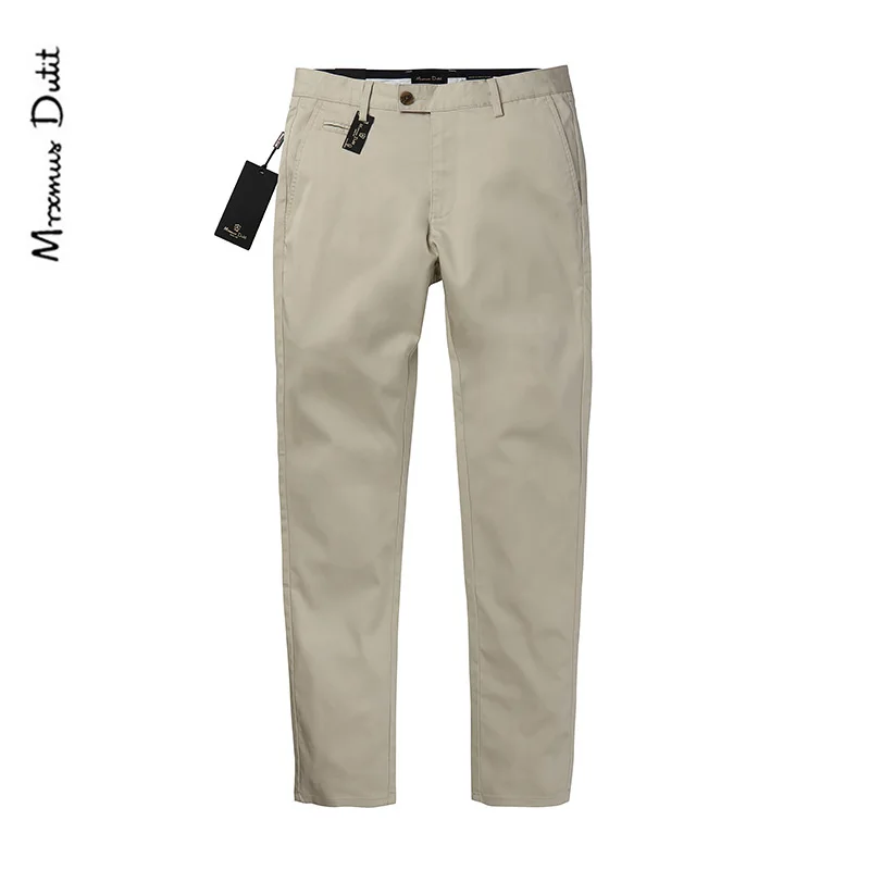 

M + D Men's Trousers Spring And Summer-Men Modal Slim Fit Business Comfortable Elasticity pencil pants Men's Trousers m d 1007 #