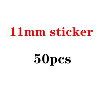 

50pcs 11mm Diameter Metal Car Key Logo Sticker Car Control Key Logo Smart Car Key Emblem for for G01 G30 F11 F15 F31 F34 E36 E39