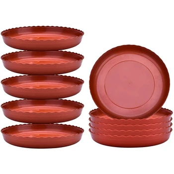 

Plant Saucer 8.46 Inch Plastic Flower Pot Drip Trays for Indoor&Outdoor Plants (20Pack)