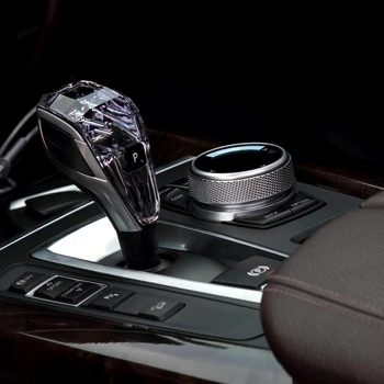 

For X3 Series F25 Crystal gear knob universal gear shift crystal accessories parts manual shifter automatic
