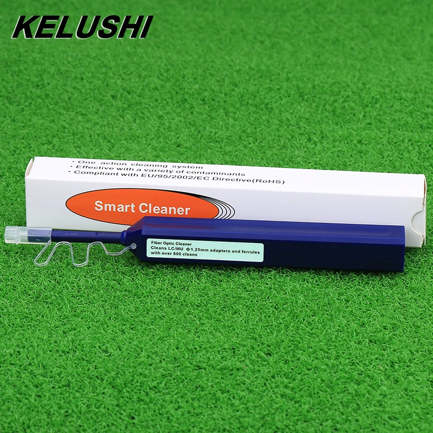KELUSHI Fiber Optic Cleaner Pen Upgrade LC 1.25mm /SC 2.5mm Connector