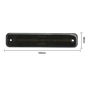 

For 2003-2009 HUMMER H2 Rear Smoked Lens Red LED Side Marker Signal Lamp