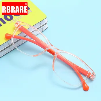 

RBRARE Children's Anti Blue Glasses Frame Child Frame Glasses Square Eyeglasses Frame for Kids Eyewear Student Goggles Girl/Boy