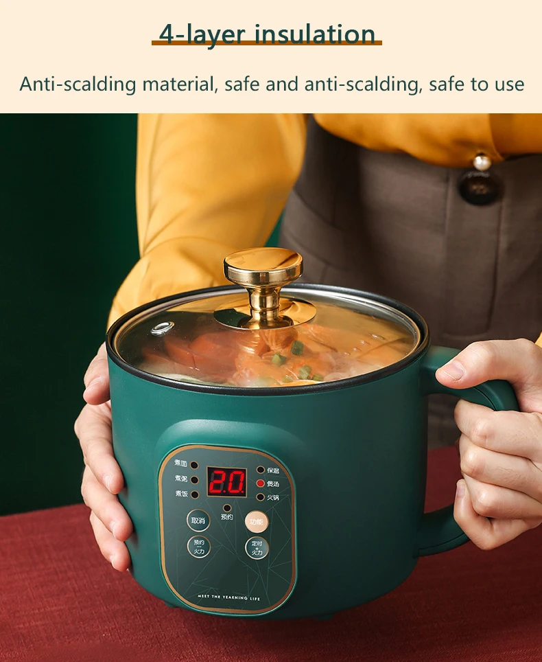 Generic Electric Cooking Machine Rice Cooker Soup Pot Food Steamer