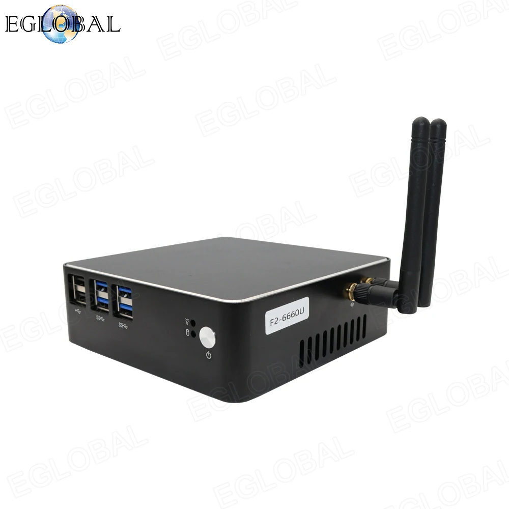 Pocket PC Intel Core i3 7100U i5 7200U DDR3L/DDR4 Fan Mini PC Windows 10 Pro Linux 4K VGA HDMI Kensington Lock HTPC
