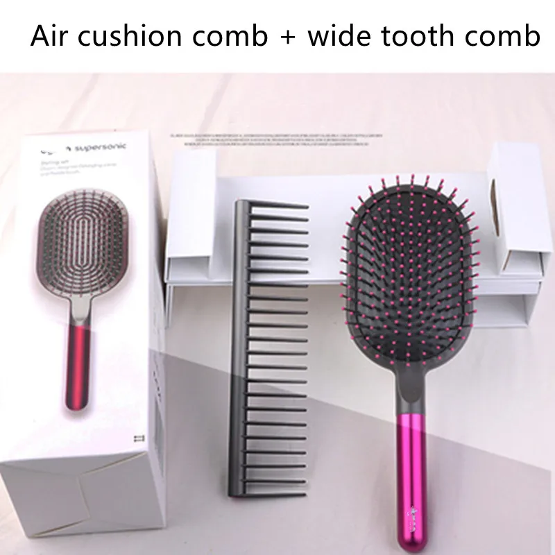 Cepillo de dientes anchos para peluquería Dyson, rastrillo para desenredar  el pelo, masaje, accesorios de herramientas, 2 uds.|Peines| - AliExpress