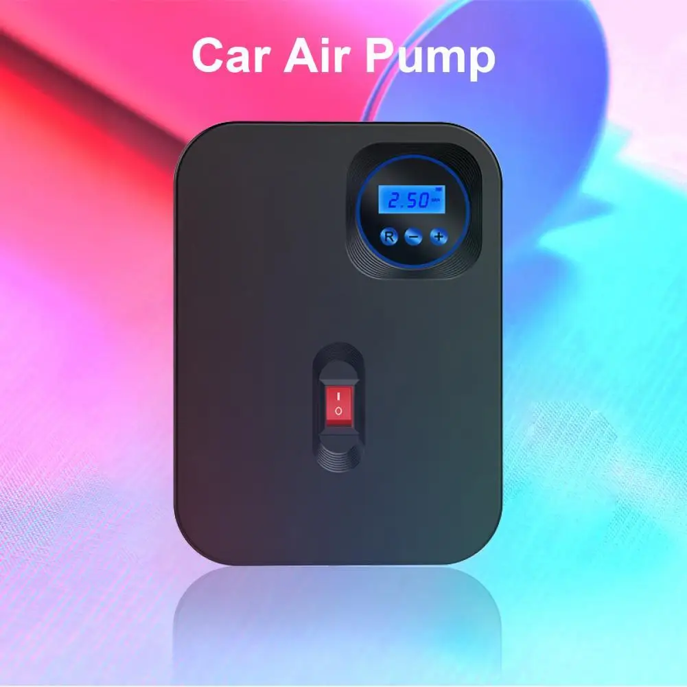 Air Pump LCD Display Fast Filling Heavy Duty Auto Control Cord Car Air Compressor for Bicycle original xiaomi mijia 70mai protable fast electric car air pump min air compressor tire inflator auto tyre pumb for car bicycle