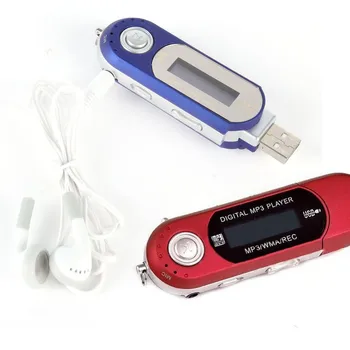 

32G TF Card Walkman With Earphone FM Radio Portable Mini USB Slot MP3 Supported USB Flash MP3 Player