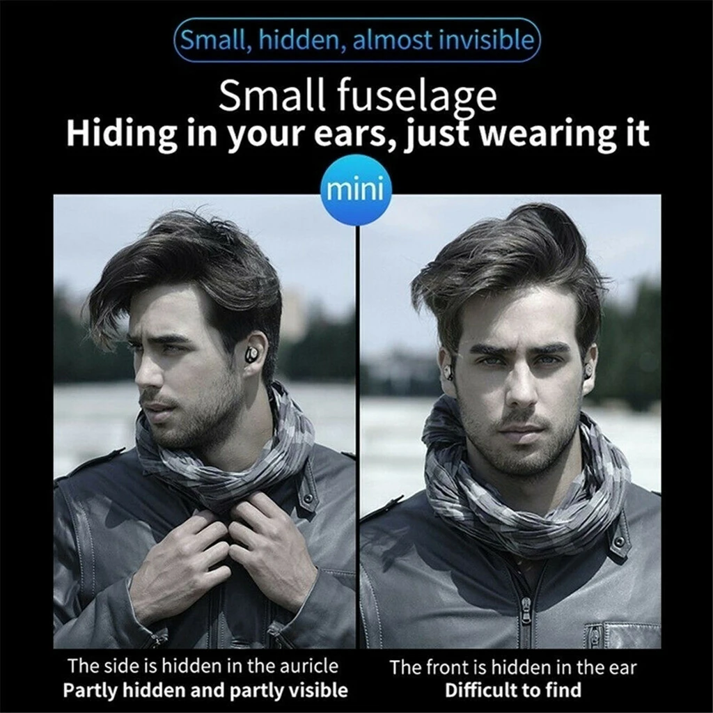 TWS Bluetooth Wireless Headset Mini Bluetooth 5.0 Sports Stereo Headset Earphone With Charge Box Headphone For IOS android