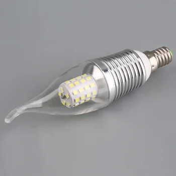

New E14 Pull Tail LED Bulb Light Lamp Cool Warm White Silver LZD-JJ09-2