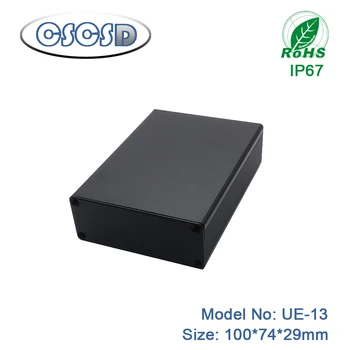 

Enclosure Electronic DIY Circuit Board Project Aluminum Box Cooling Case by CSCSD can customized 1pcs 100*74*29mm