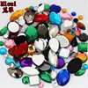 24g About 300pcs Mixed Shape Sizes Acrylic Rhinestones 3D Nail Art Crystal Stones Non Hotfix Flatback Craft DIY Decorations MC38 ► Photo 2/6