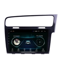 Автомобильный радиоприемник gps для правостороннего движения volkswagen VW golf 7 golf MK7 golf GTR яркий черный 10,1 дюймов Android 8,1