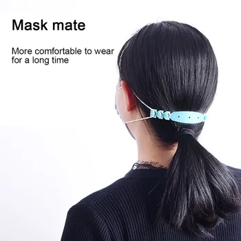 

Mask Strap Extender Anti-Tightening Mask Holder Hook Ear Strap Ear Grips Extension Mask Buckle Ear Pain 2020