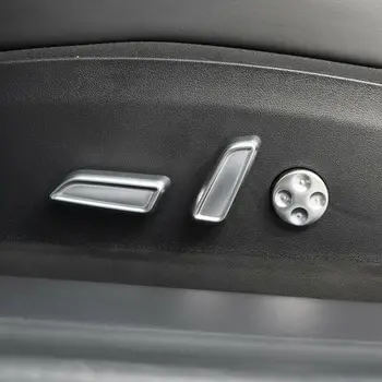 

Interior Switch Button Cover For Tesla Model 3 Silver Car Auto Adjustment