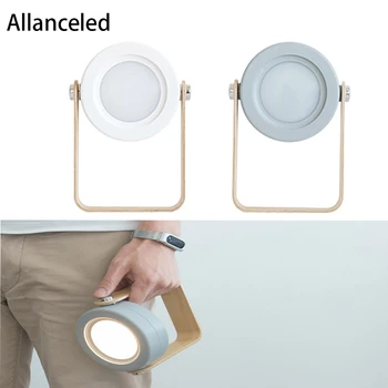 

LED lantern night light folding eye protection table lamp usb rechargeable flashlight new strange home gift atmosphere light