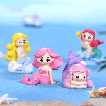 

1pc New Lovely Cartoon Princess Model Doll Micro Landscape Decor Figure Toys Kids Girl Gift Desktop Ornaments