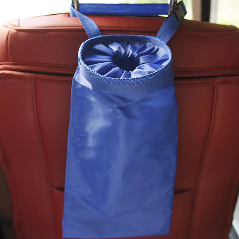 Car Seat Back Trash Holder Hang Litter Bag Garbage Storage Rubbish