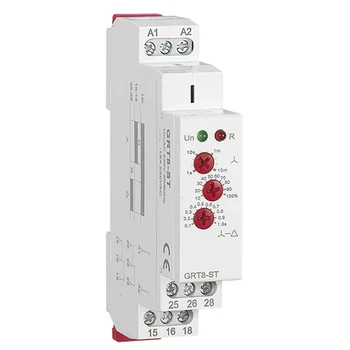

GRT8-ST AC230V Din Rail Delay on Star Delta Time Relay 16A Industrial Control Auto Timer Relays Time Delay