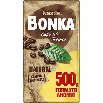 

Bonka Café molido de tueste natural y cultivo sostenible 500g