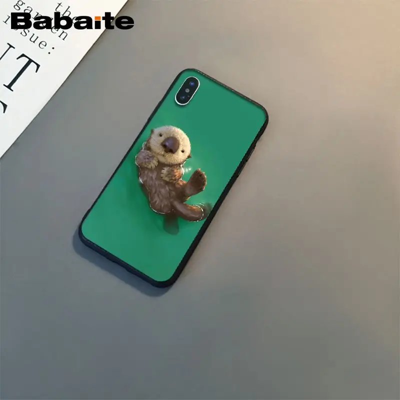 lovely cute Otter water animal