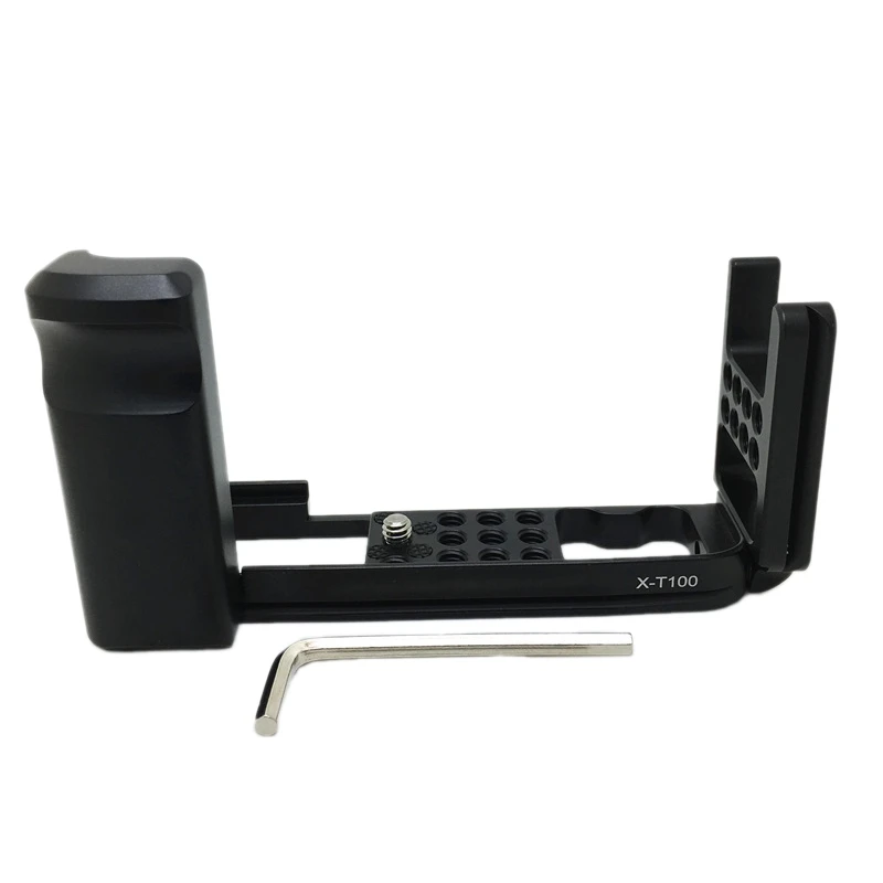 

Hot Quick Release L Bracket Base Plate Grip Vertical Plate for Fujifim X-T100