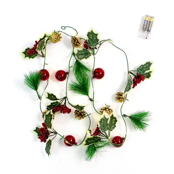 

Christmas String Lights LED Copper Wire Light with Pine Cone for Home Decoration